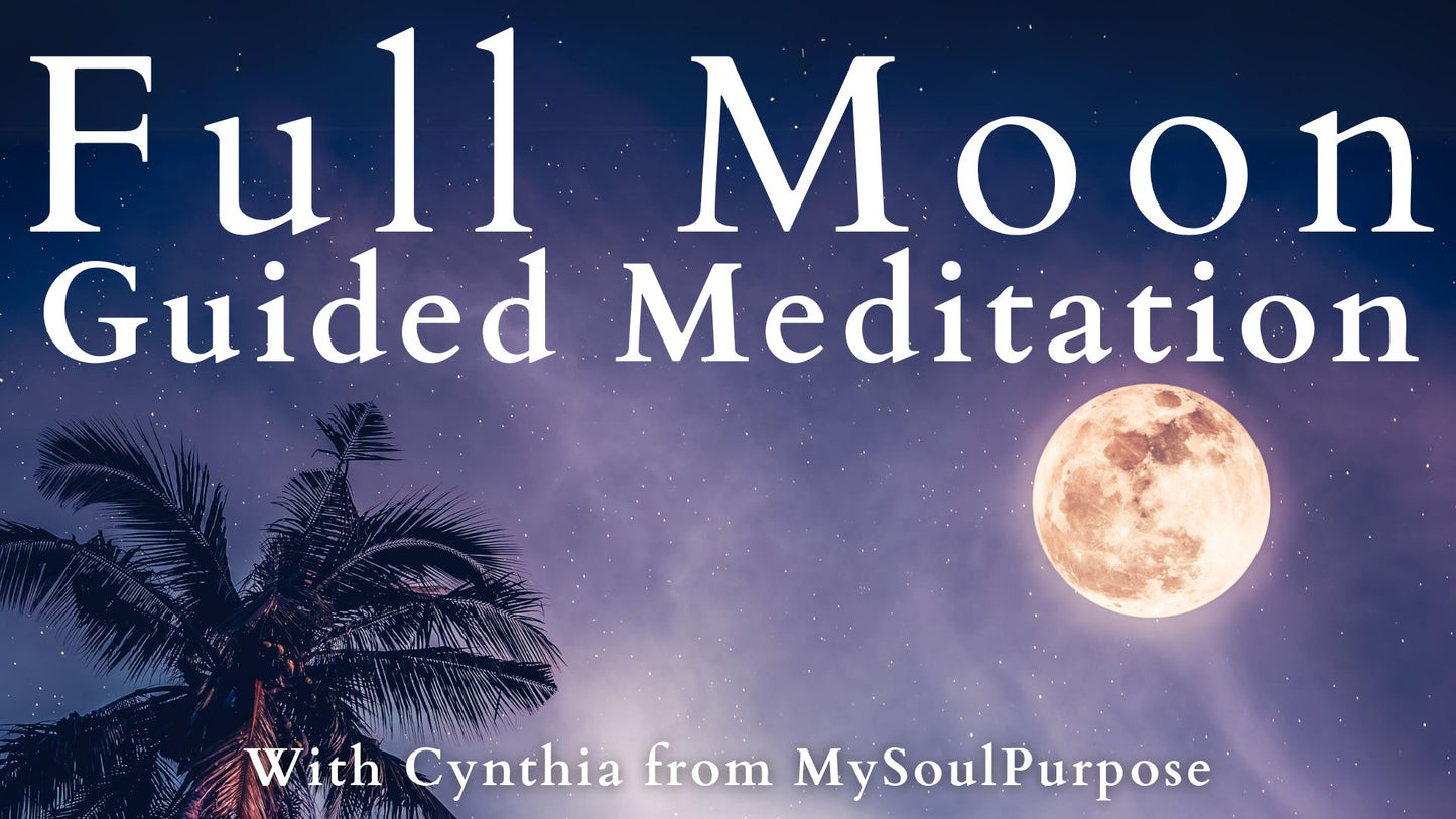 Full Moon Meditation: Release, Renew, and Align | Guided Meditation (15mins)